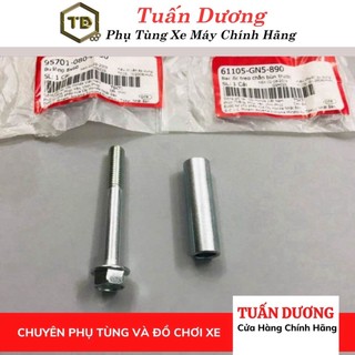 Bộ ốc bắt baga mũi giỏ trước xe honda dream-hàng xịn lắp như zin 100%-lắp cho dream và wave honda các loại