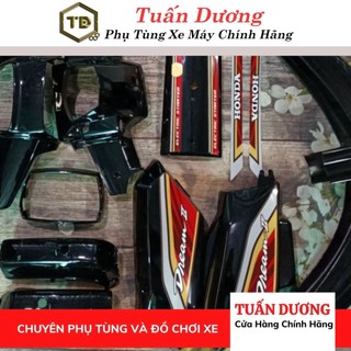 Dàn áo - bộ nhựa xe DREAM - HonDa hàng CHÍNH HÃNG - dùng cho dream Việt và Dream Thái