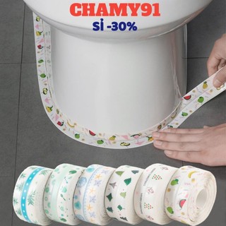 Cuộn 3,2m Băng Keo Dán Viền Bồn Rửa, Bếp Ga, Toilet (Khổ 3,5cm)-  Băng Dính Dán Viền Bồn Rửa Chén Chống Thấm Nước 33568
