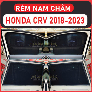 Rèm che nắng nam châm Xe Honda Crv Bộ 4 tấm chắn nắng chuẩn form xe, nam châm hút mạnh