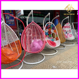 Xích đu giọt nước, ghế xích đu tổ chim - ghế vườn sắt thời thượng - BH 12 tháng