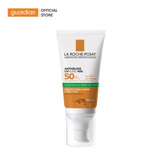 Kem Chống Nắng Kiểm Soát Nhờn Không Màu La Roche-Posay Anthelios Xl Spf50+ Uvb & Uva 50Ml