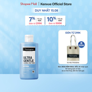 Nước hoa hồng không chứa cồn Neutrogena Alcohol Free Toner 150ml - 101035663
