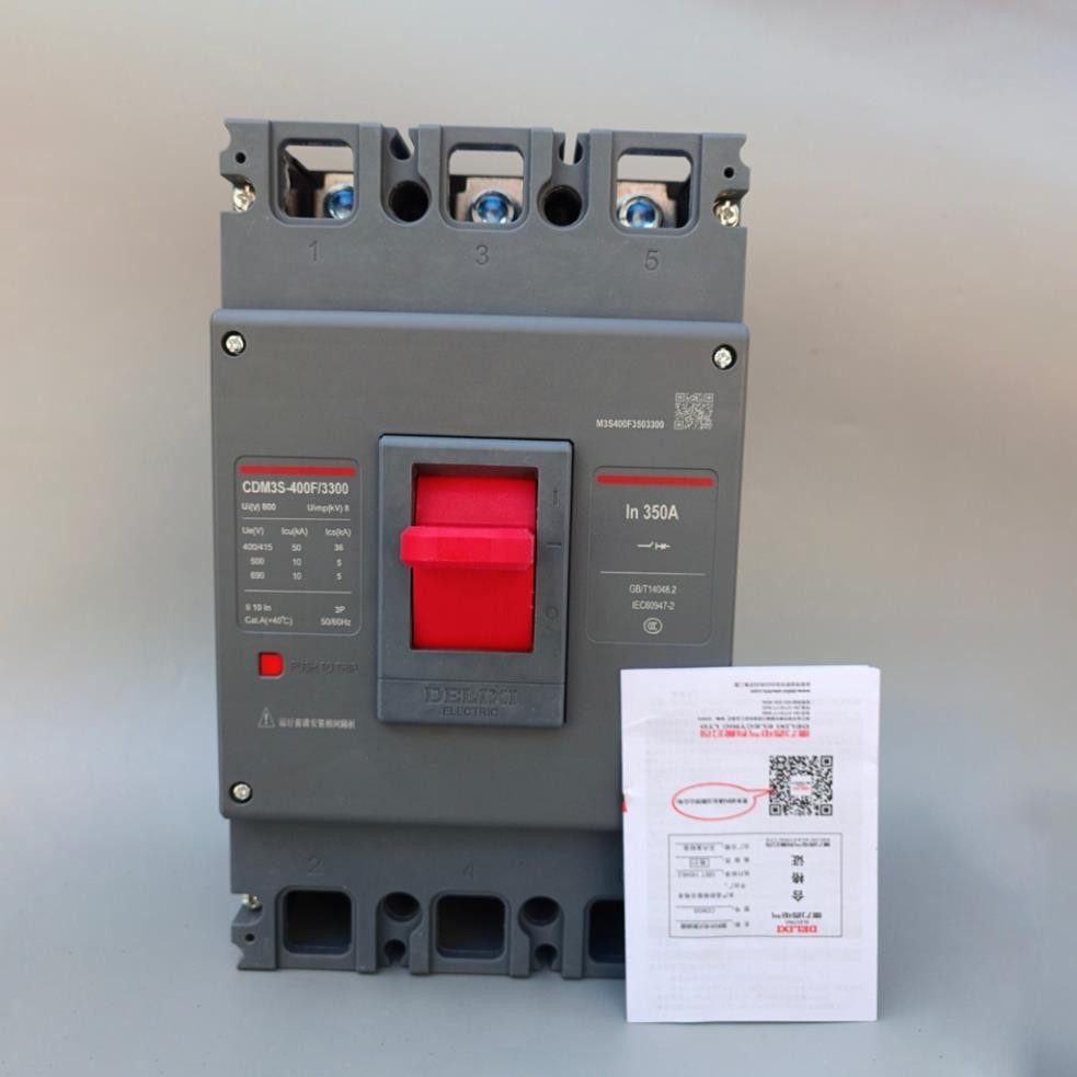 Aptomat 3P chông giật, át chống giật chống quá tải 3 pha hàng chính hãng delixi bảo hành 1 năm.