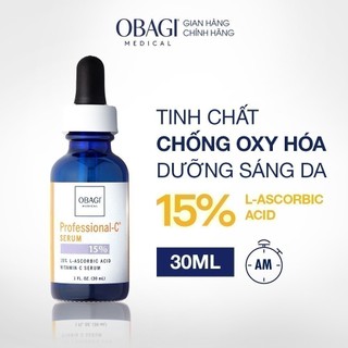 [hannah olala x obagi x serum vitamin c 15% dưỡng sáng da & chống oxy hóa obagi professional-c 12.5ml]