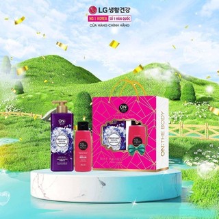 Bộ quà tặng: Sữa tắm On: The Body Violet Dream 500gr và Dầu Gội Elastine Silk Repair 130gr