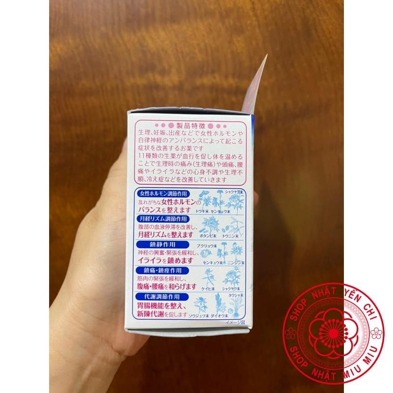 Viên uống điều hòa kinh, đau bụng kinh Kobayashi Nhật bản 360 viên