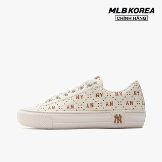 Mlb - giày sneakers unisex cổ thấp playball lux jacquard diamond monogram 3acvppq3n-50crd