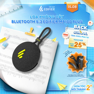 Loa không dây bluetooth 5.3 edifier mp100 plus | chống va đập, bụi | công suất 5w | chống nước ipx7 | bảo hành 12 tháng
