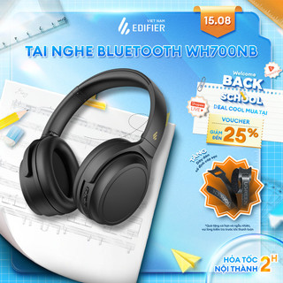 Tai nghe chụp tai chống ồn không dây edifier wh700nb | phát nhạc lên tới 68h | khử tiếng ồn môi trường | bảo hành 12 thá