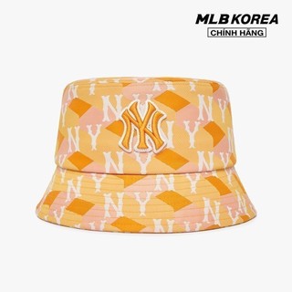 Mlb - nón bucket unisex cube monogram 3ahtm033n-50orl
