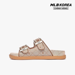 Mlb - dép quai ngang unisex jacquard diamond monogram 3alpctm33-43bgs