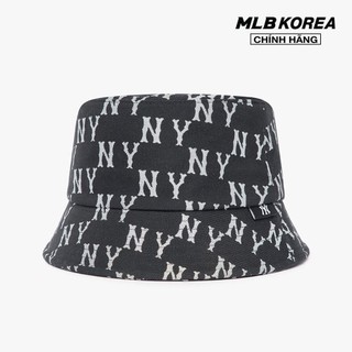 Mlb - nón bucket unisex monogram 3ahtm013n-50bks