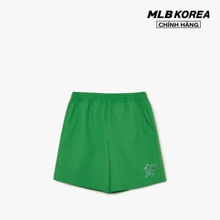 Mlb - quần shorts unisex ống rộng phối logo thời trang 3asmr0133-05gns