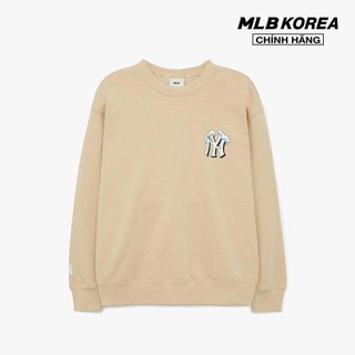 Mlb - áo sweatshirt unisex cổ tròn tay dài like daily 3amtl0134-50sal