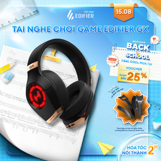 Tai nghe chơi game EDIFIER GX | Chip khử tiếng ồn | Âm thanh có độ trung thực cao