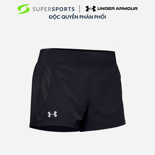 Quần ngắn chạy bộ nữ Under Armour Qualifier Speedpocket - 1342856-001