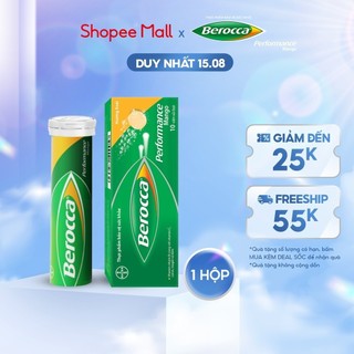 Viên sủi bổ sung Vitamin Berocca Performance Mango 10 Viên