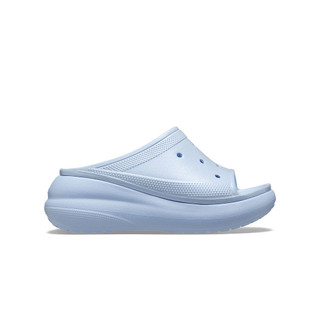 Dép Quai Ngang Unisex Crocs Crush Meta Pearl - Blue Calcite