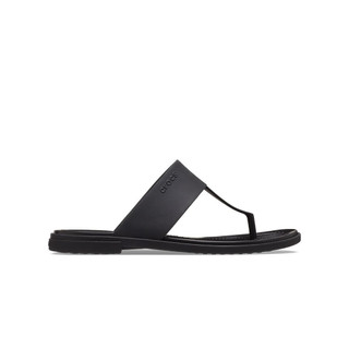 Dép xỏ ngón nữ crocs tulum - black