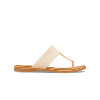 Dép xỏ ngón nữ crocs tulum - vanilla
