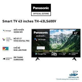 Smart tv panasonic full hd 43 inches th-43ls600v - điều khiển giọng nói
