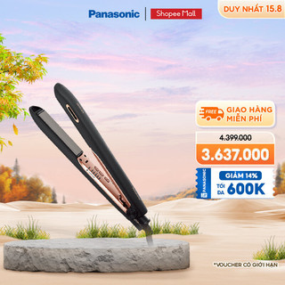 [Nhập mã Shopee HBPANA5 Giảm đến 100K]  Máy Duỗi Và Tạo Kiểu Tóc Panasonic EH-HS99-K645 - Hàng Chính Hãng
