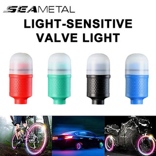 Van xe phát sáng blalion đèn cảnh báo nhấp nháy led bánh xe ô tô