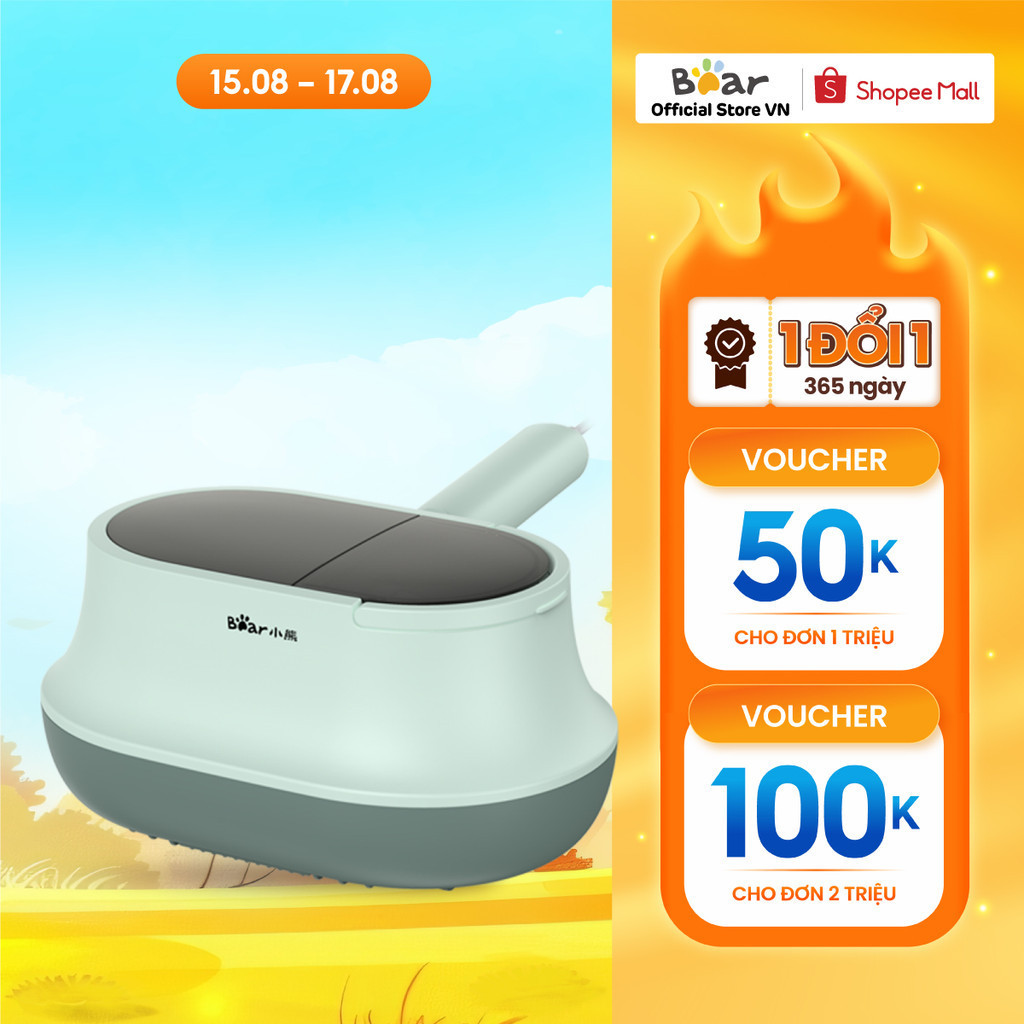 Máy hút bụi giường nệm đa năng Bear CMY-B03M1 - Hàng Chính Hãng