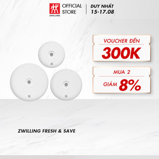 Bộ 3 nắp nhựa bảo quản chân không zwilling fresh & save - bằng nhựa abs 16cm/19cm/23cm