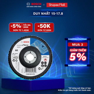 Đĩa nhám xếp Bosch Alox