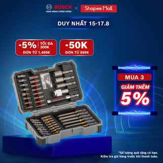 Bộ Dụng Cụ Bosch 43 Món