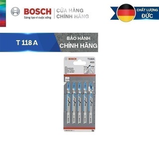 Lưỡi cưa lọng Bosch T 118 A - Sắt (bộ 5 lưỡi)