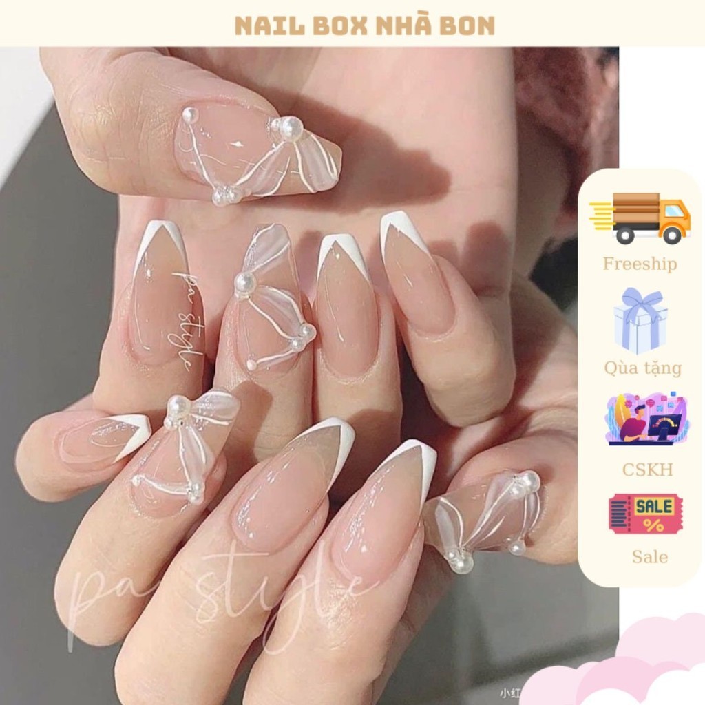 NAIL BOX SƠN GEL THẠCH TRẮNG CÔ DÂU