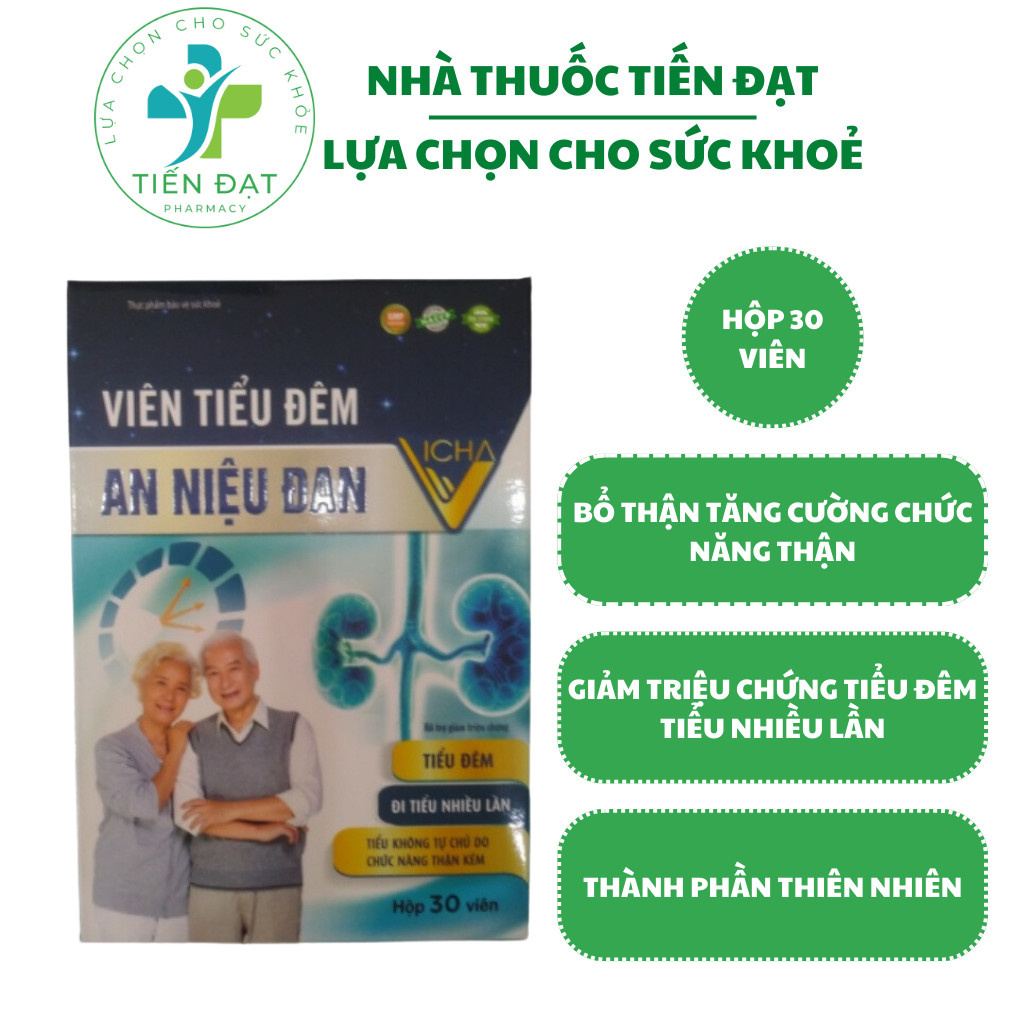 Viên tiểu đêm an niệu đan - Hỗ trợ giảm triệu chứng tiểu đêm tăng cường chức năng thận