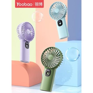  Quạt cầm tay Yoobao F3 10.000mAh Mẫu mới 2024 - Pin liên tục 36h có màn LED hiển thị tốc độ manh hơn 