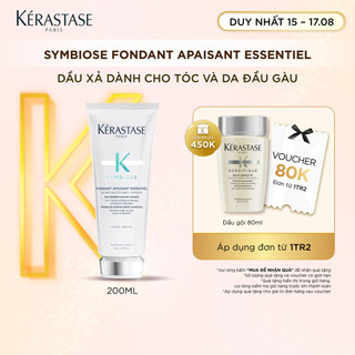 Dầu xả dành cho tóc và da đầu gàu Kérastase Symbiose Fondant Apaisant Essentiel 200ml