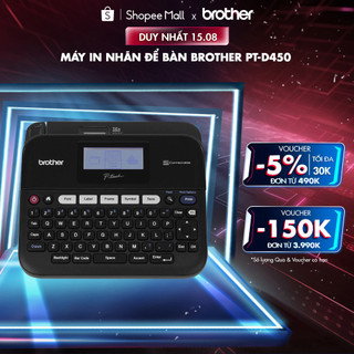 Máy in nhãn để bàn Brother PT-D450