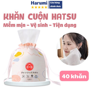 Khăn giấy đa năng, khăn mặt khô, khăn lau mặt dùng 1 lần, giấy lau mặt khô giấy lau mặt đa năng hatsu lau khô lau ướt