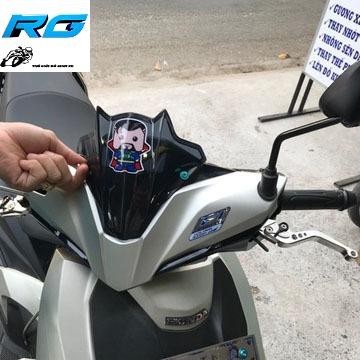 Ốp Đầu Xe Ex135 Mẫu Sừng (Mẫu Sói)