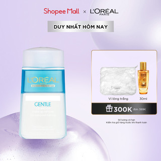 Nước tẩy trang mắt và môi L'Oreal Paris Gentle Care 125ml
