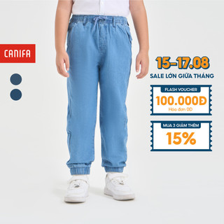 Quần jean bé trai CANIFA quần bò dáng jogger kiểu dáng rộng rãi 2BJ24S001