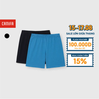 Combo 2 quần đùi bé trai canifa quần mặc nhà 2la24s004