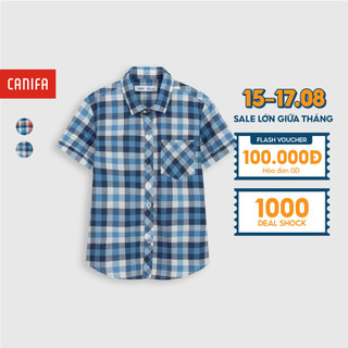 Áo sơ mi ngắn tay bé trai 2TH21S003 Canifa