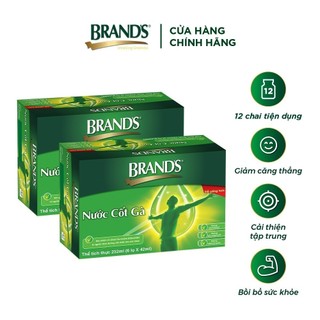 Combo 2 Nước cốt gà BRAND'S Vị Truyền Thống (42 ml x 6 lọ)