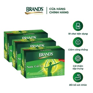 Combo 3 Nước cốt gà BRAND'S Vị Truyền Thống (42 ml x 6 lọ)