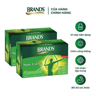 Combo 2 Nước cốt gà BRAND'S Vị Truyền Thống (70 ml x 6 lọ)