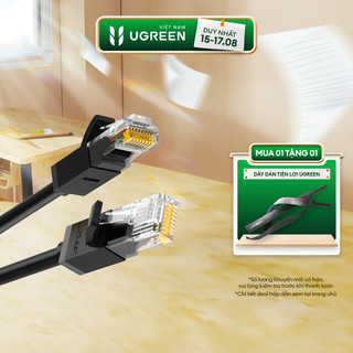 Cáp mạng Cat6 UGREEN NW102 | Lõi thuần đồng 26AWG | CCA sử dụng trên các mạng Ethernet / RJ45 | Bảo hành 18 tháng 1 Đổi1