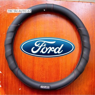 Bọc vô lăng FORD Ecosport, Escape, Everest, Ranger, Focus, Transit, Fiesta, raptor sparco  size 38cm