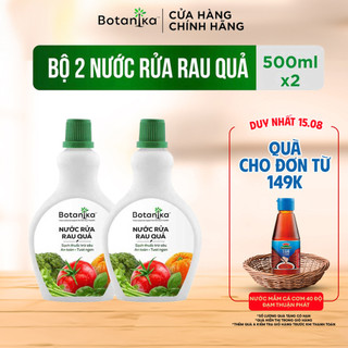 Combo 2 Nước rửa rau Botanika 500ML